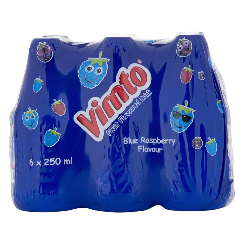 مشروب فواكه فيمتو بنكهة التوت الأزرق 6x250مل